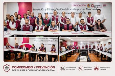 SEP activa plan preventivo ante temporada de ciclones en Quintana Roo