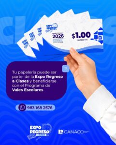 Invitan a papelerías a integrarse a la Expo Regreso a Clases 2026