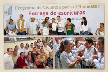 Sánchez Tajonar acompaña gira de la presidenta Sheinbaum en Quintana Roo