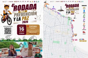 Anuncian la 4ª Rodada por la Prevención y la Paz en Chetumal