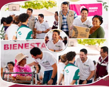 Caravanas del Bienestar acercan apoyos gratuitos a familias de Cozumel