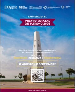 Convocan al Premio Estatal de Turismo 2026: SEDETUR