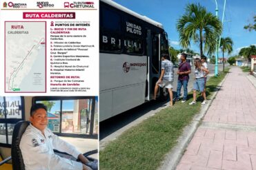 Ruta Calderitas inicia operaciones con servicio gratuito durante su primera semana