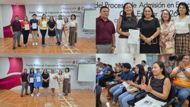 SEQ entrega nueve plazas definitivas a docentes de Educación Básica