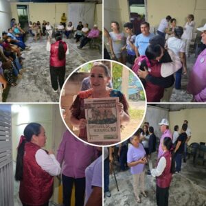 Elda Xix comparte el proyecto de transformación con los ciudadanos