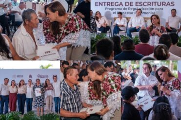 460 familias de Cancún aseguran su patrimonio tras 30 años de espera