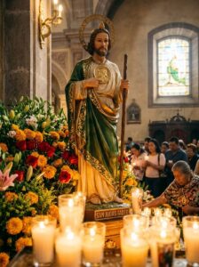 Celebran a San Judas Tadeo, patrono de las causas difíciles