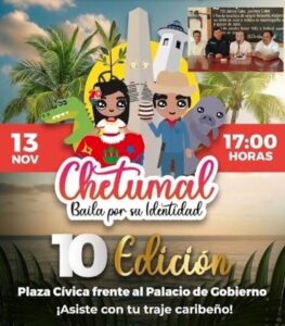 ¡Chetumal sacará sus raíces a bailar! «Chetumal baila por su identidad»