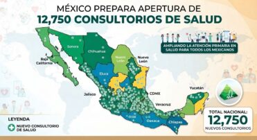 México prepara apertura de 12 mil 750 consultorios de salud