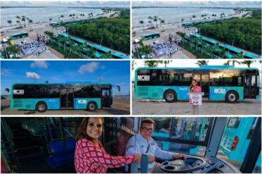 MOBI amplía su cobertura en Cancún con 100 nuevos autobuses híbridos