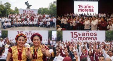 Morena cumple 15 años: así celebra el partido que nació con AMLO